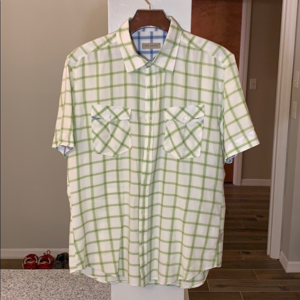 Ted Baker London Men’s Short Sleeve Shirt